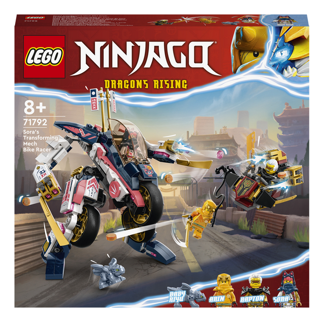 LEGO Ninjago 71792 Le robot bolide transformable de Sora