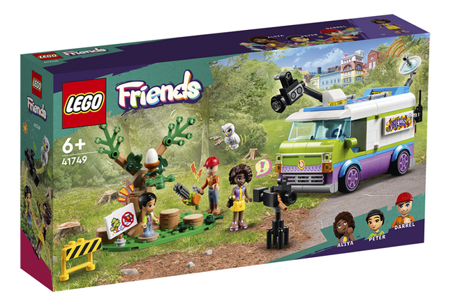 LEGO Friends 41749 Nieuwsbusje