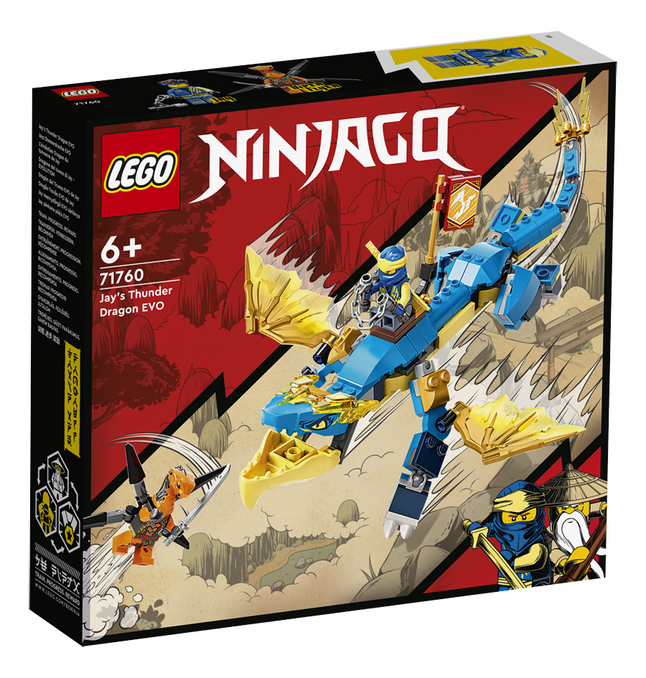 LEGO Ninjago 71760 Jay's bliksemdraak EVO