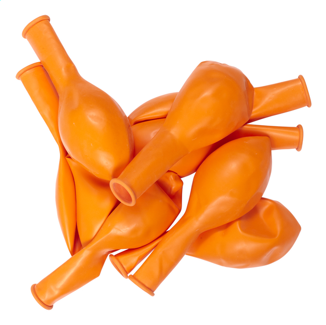 DreamLand ballon orange Ø 30 cm - 25 pièces