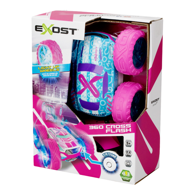 Exost Auto RC 360 Cross Flash Amazone Pink