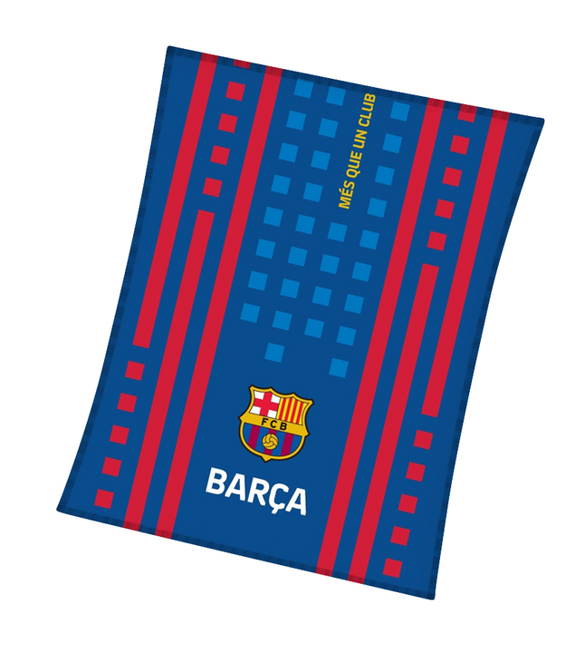 Plaid FC Barcelona fleece B 110 x L 140 cm