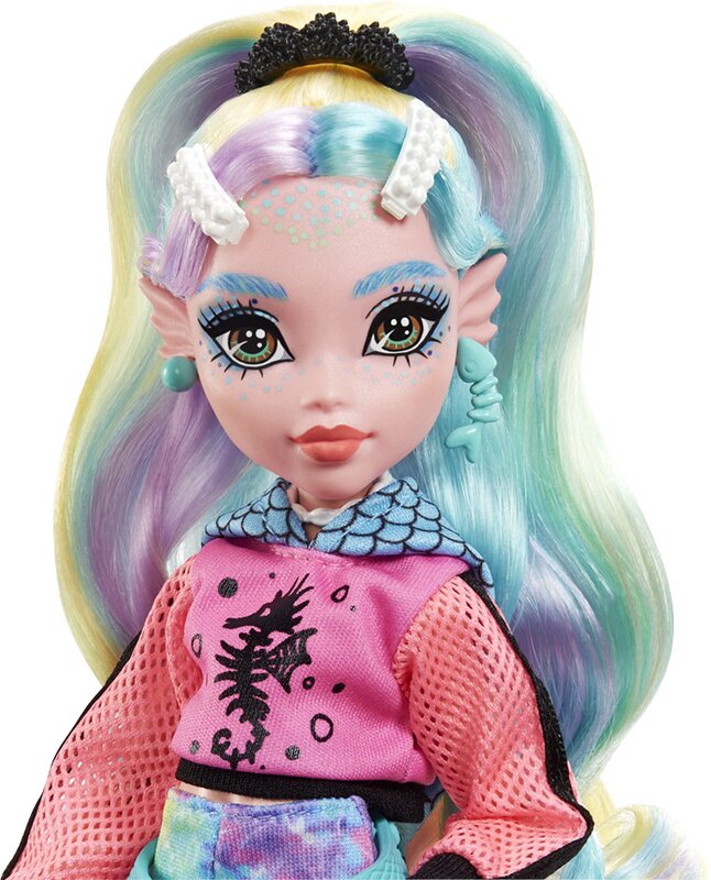 Monster High poup e mannequin Lagoona Blue et Neptuna Commandez