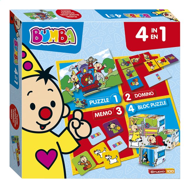 Boîte De Jeu 4 En 1 Bumba