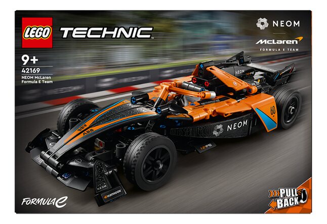 LEGO Technic NEOM McLaren Formula E racewagen 42169