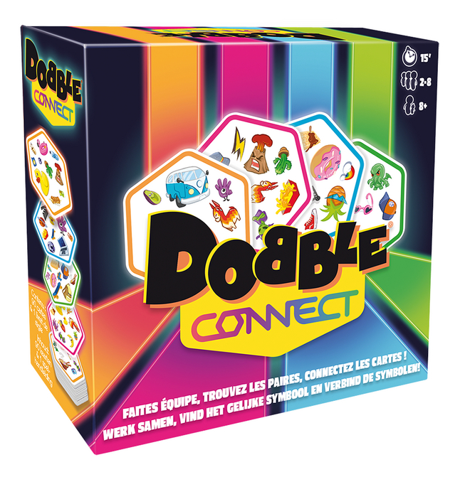 Dobble Connect kaartspel
