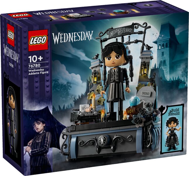 LEGO Figurine de Mercredi Addams 76780