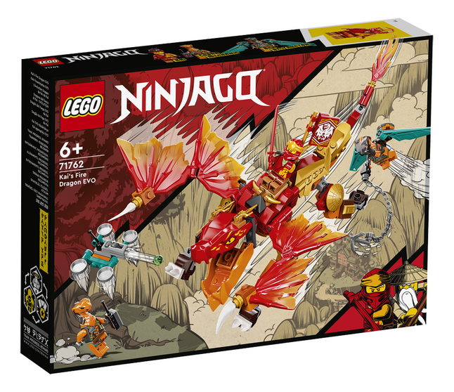LEGO Ninjago 71762 Le dragon de feu de Kai - Évolution