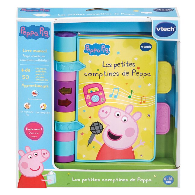 VTech Playbook Peppa Pig Les petites comptines de Peppa FR