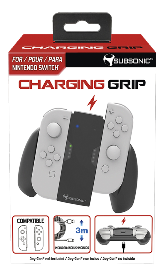 Subsonic Charging Grip Nintendo Switch