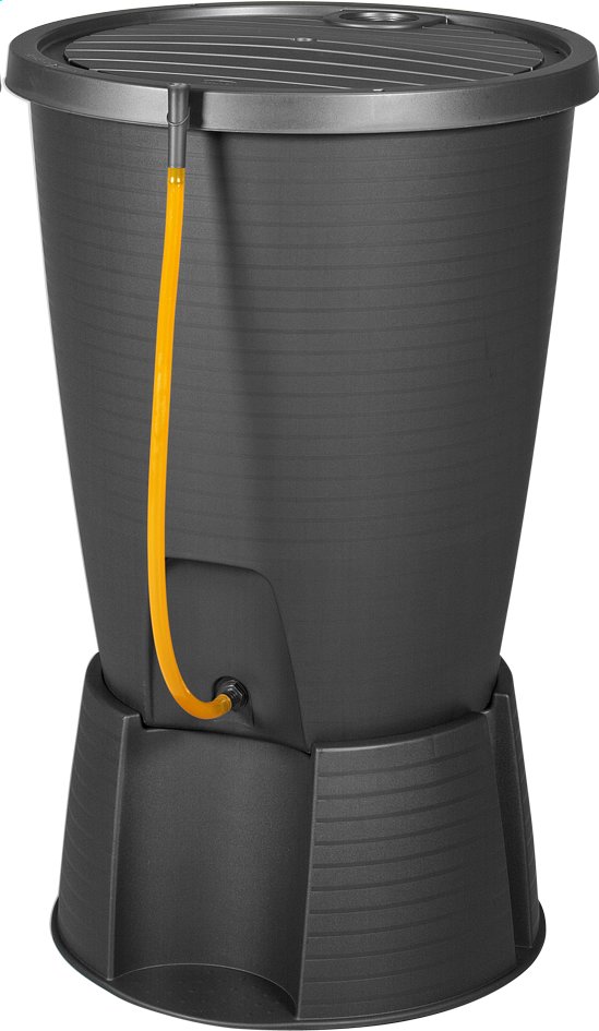 Jardin Tonneau De Pluie Indigo Gris Graphite 220 L