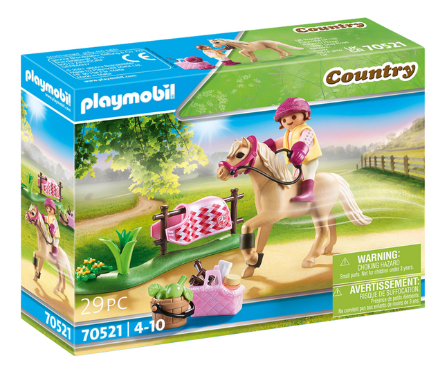 PLAYMOBIL Country 70521 Collectie pony 'Duitse rijpony'