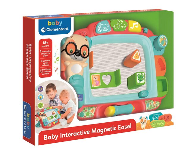 baby Clementoni Baby Interactive Magnetic Easel