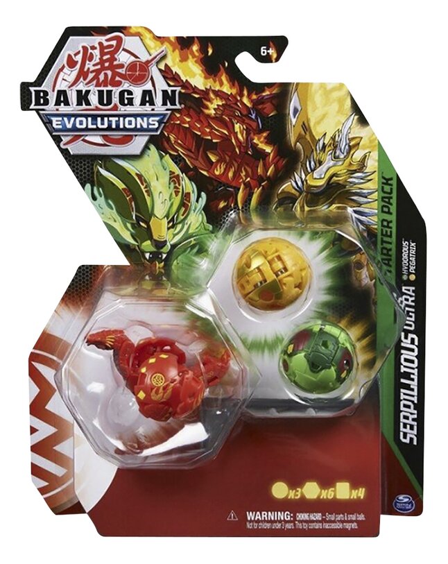 Bakugan Evolutions Starter pack - Serpillious Ultra