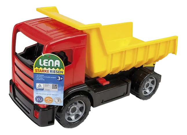 Lena camion Giga Dump Truck rouge