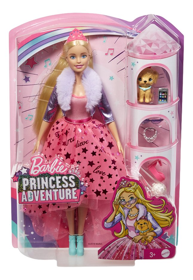 kunstmest Doe voorzichtig plaag Barbie Princess Adventure Prinsessen Barbie Pop met Modieuze Accessoires  kopen? | Bestel eenvoudig online | DreamLand