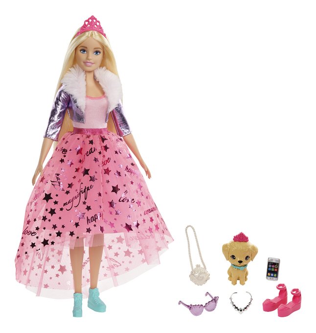 Tegenwerken Barmhartig Bevatten Barbie Princess Adventure Prinsessen Barbie Pop met Modieuze Accessoires  kopen? | Bestel eenvoudig online | DreamLand