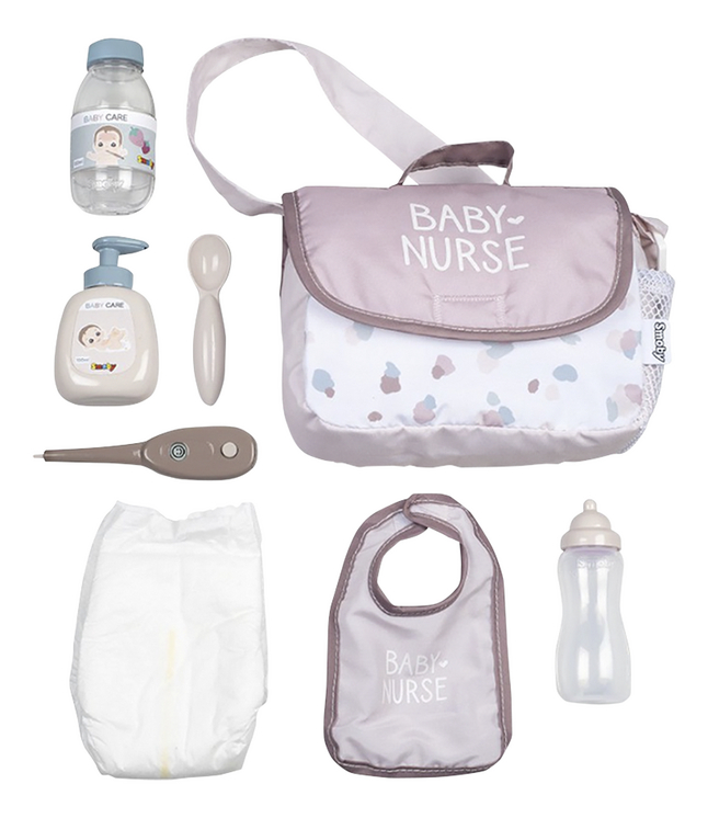 Smoby sac à langer Baby Nurse pastel