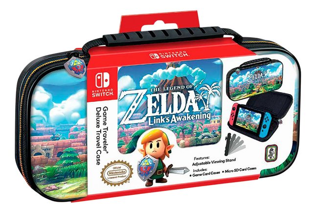 bigben Nintendo Switch Deluxe Travel Case The Legend of Zelda Link's Awakening