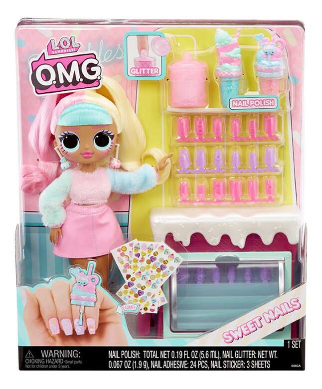 L.O.L. Surpise OMG Sweet Nails Candylicious Sprinkles Shop