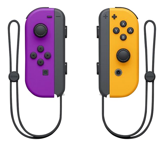 Nintendo Switch Joy-Con pair mauve/orange