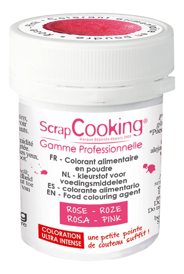 ScrapCooking kleurstof voor voeding - roze