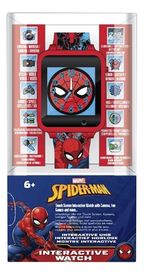 Accutime smartwatch Spider-Man - interactief kinderhorloge