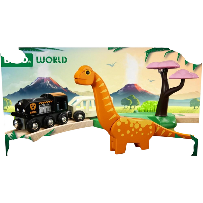 BRIO World Treinset 36098 Dinosaur Circle Set