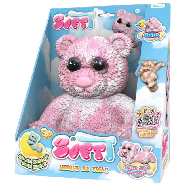 Sofft Bear Deluxe Rose 28 cm