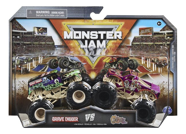 Spin Master monstertruck Monster Jam - Grave Digger VS Caiavera