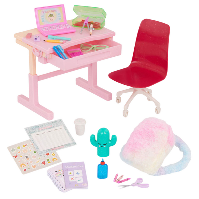 Accessoires pour poupees Our Generation banc d ecole Commandez facilement en ligne DreamLand