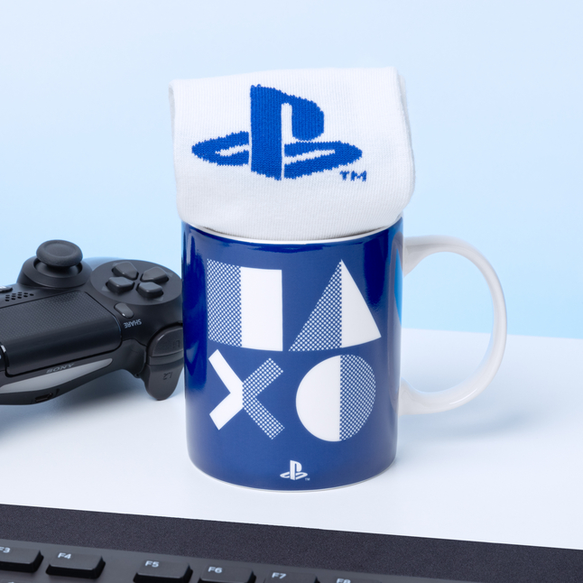 Geschenkset PlayStation mug and socks