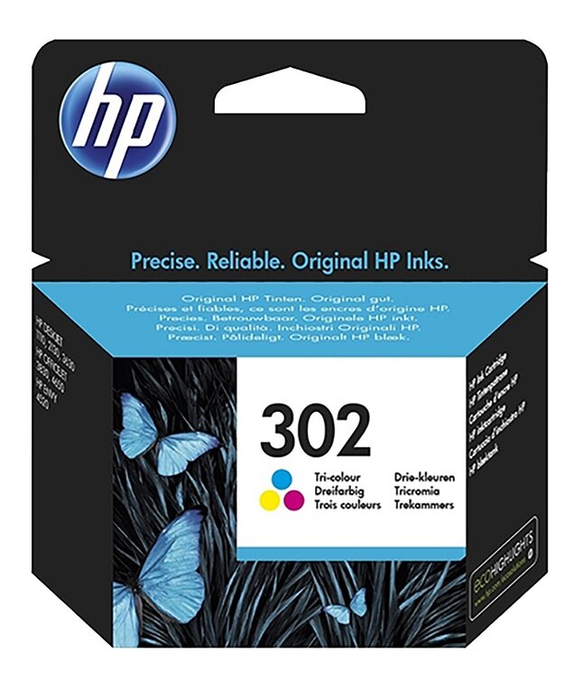HP cartouche d'encre 302 Tri-Colour