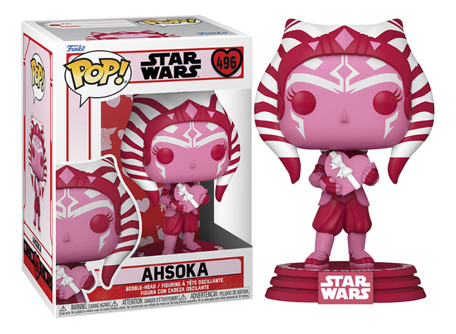 Funko Pop! figurine Star Wars Saint-Valentin - Ahsoka