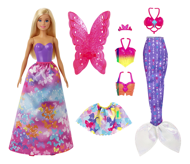 Barbie mannequinpop Dreamtopia Dress Up