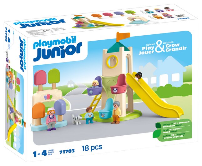 PLAYMOBIL Set de jeu Junior Terrain de jeux 71703 Commandez facilement en ligne DreamLand
