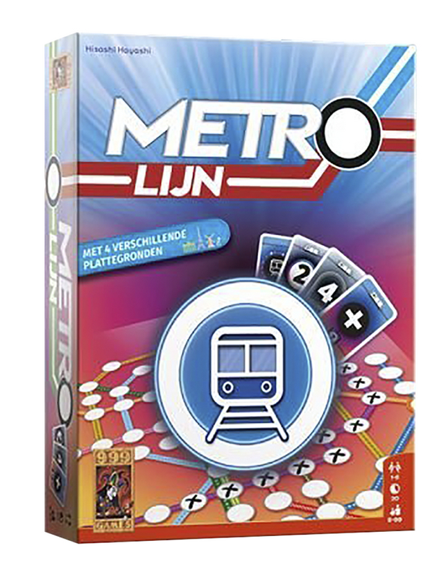 Metrolijn kaartspel