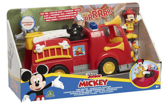 Mickey Mouse brandweerwagen