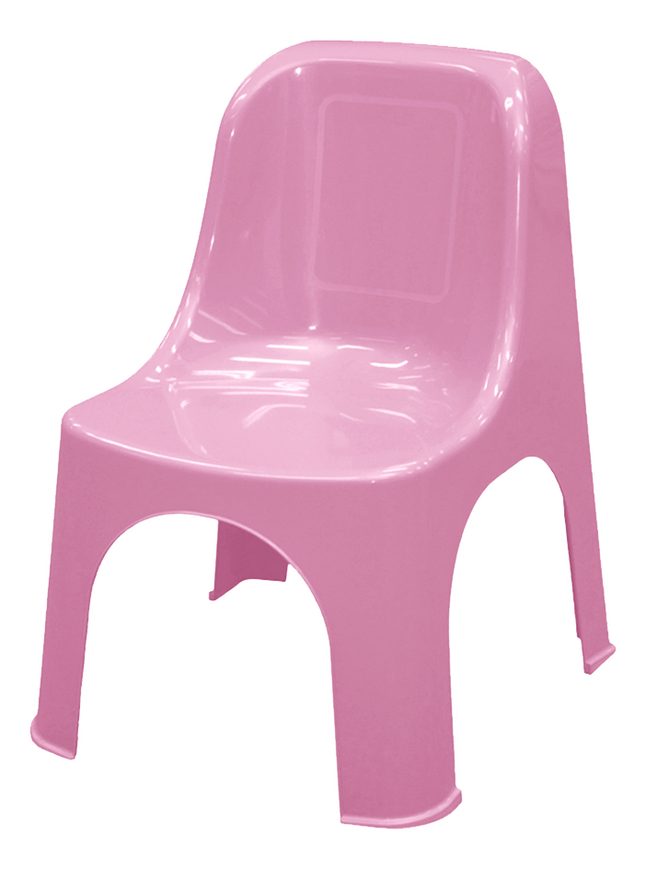 Chaise de jardin pour enfants rose