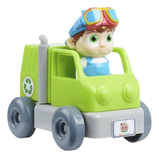 CoComelon véhicule à construire avec figurine - Camion poubelle
