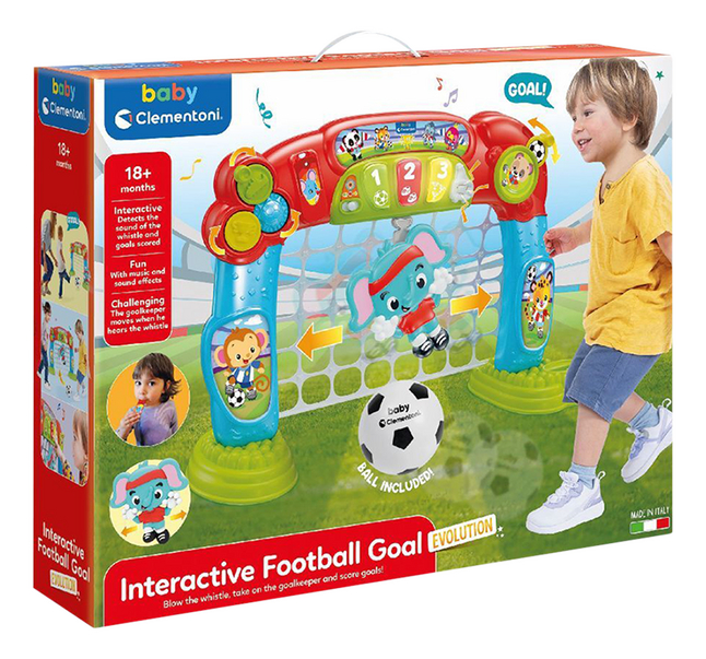 baby Clementoni Interactive Football Goal Evolution