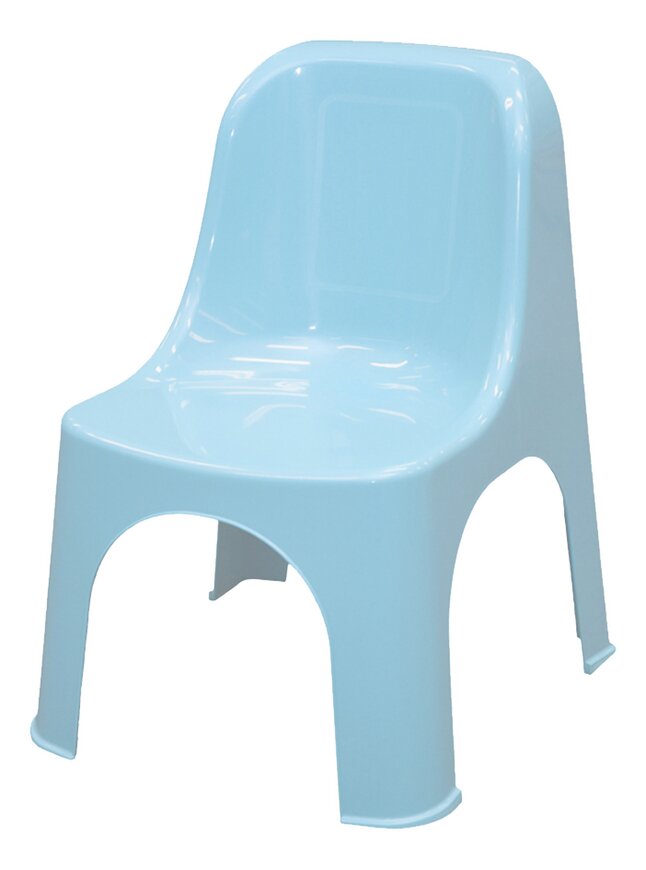 Chaise de jardin pour enfants bleu