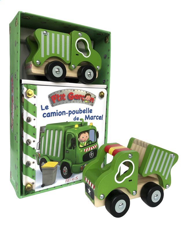 Coffret Ptit Garçon Le Camion Poubelle De Marcel