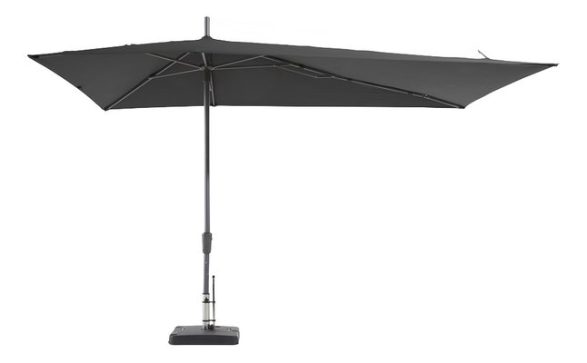 Madison parasol Asymetriq Sideway aluminium 2,2 x 3,6 m gris