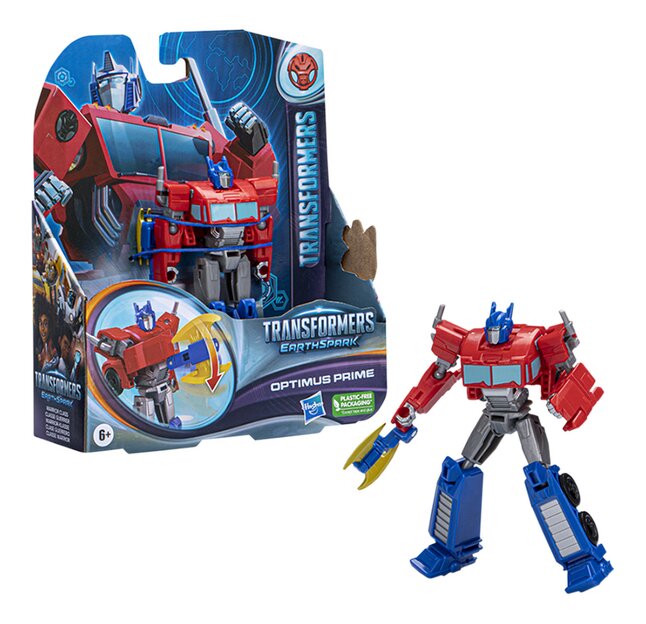 Figurine articulée Transformers EarthSpark Warrior Class - Optimus Prime