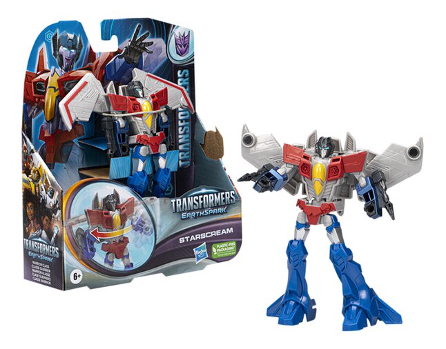 Figurine articulée Transformers EarthSpark Warrior Class - Starscream