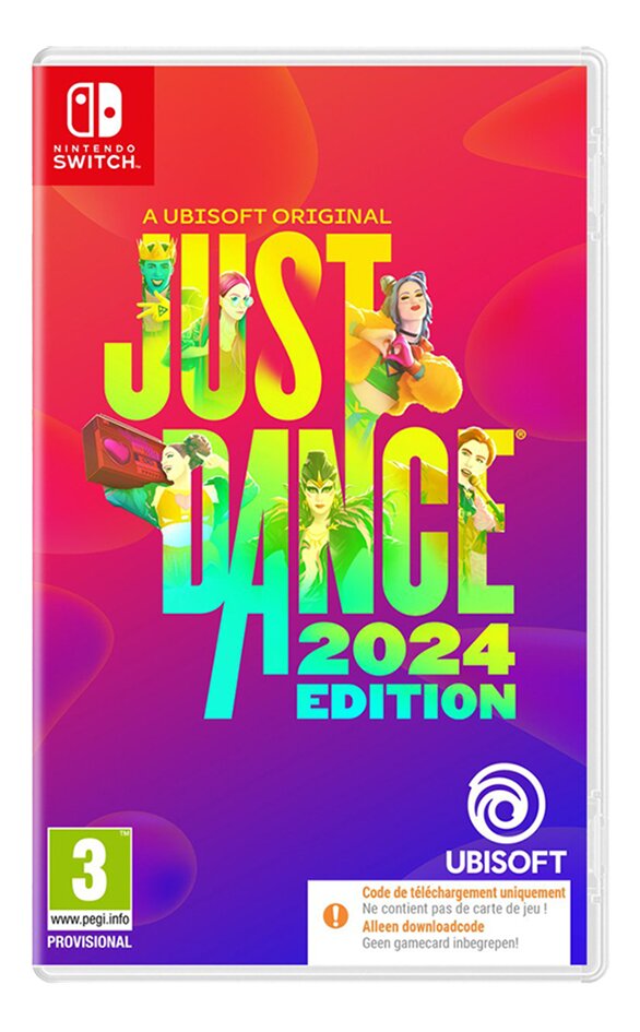 Nintendo Switch Just Dance 2024 - Code in a box FR/NL