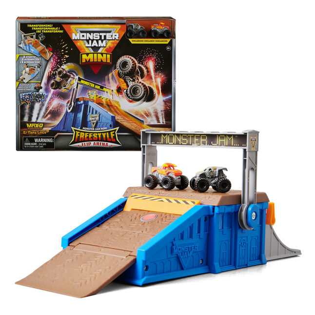 Speelset Monster Jam Mini Flip and Go