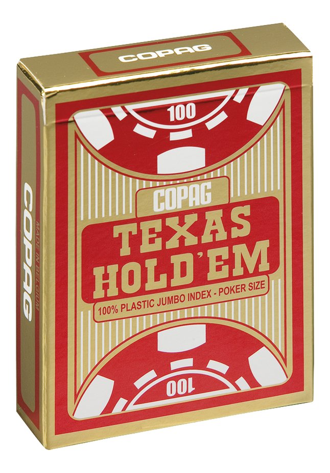 Kaartspel poker Texas Hold'em Gold rood