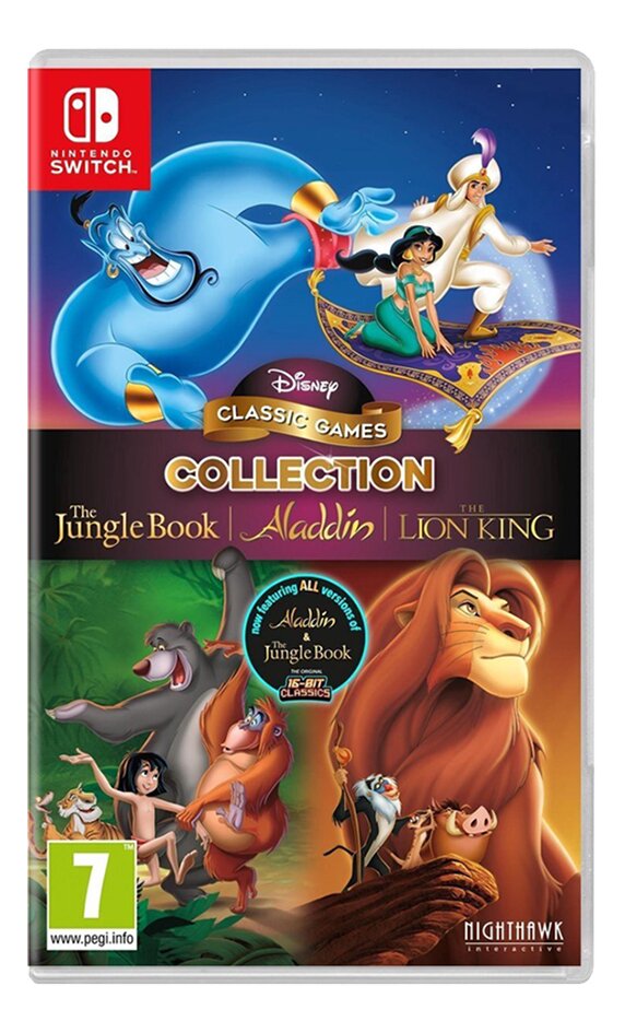 pastel vervagen Huichelaar Nintendo Switch Disney Classic Games Collection: The Jungle Book, Aladdin  and The Lion King ENG/FR kopen? | Bestel eenvoudig online | DreamLand